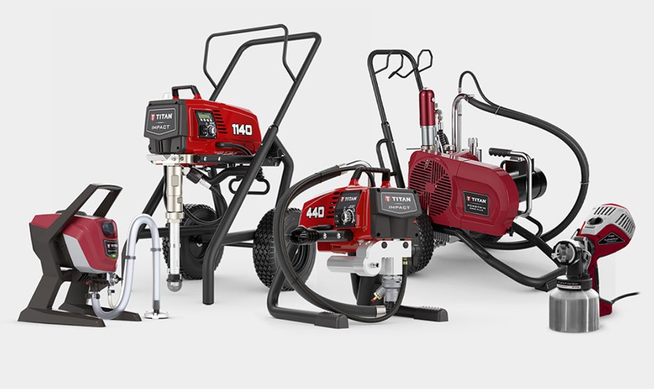 Transforming Surfaces with Titan Sprayers